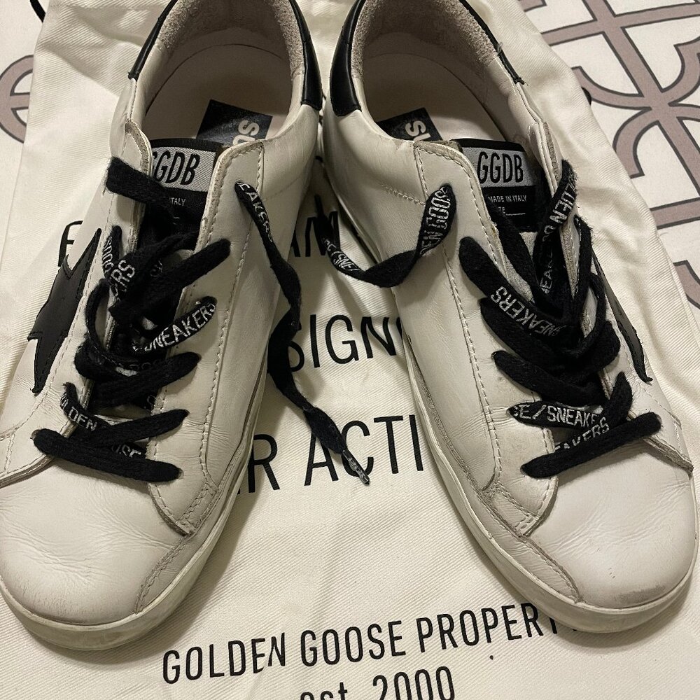 Golden Goose Black Star Size 6/36